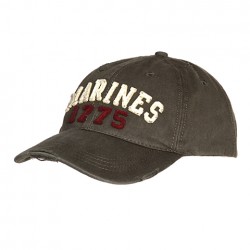 Casquette délavée "Marines 1775" OD | 101 Inc