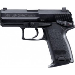 Réplique airsoft H&K USP compact gaz blow back | Umarex