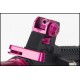 Réplique airsoft GR4 G26 femme fatale rose et noir électrique blow back | G&G