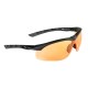 Lunettes de soleil "Lancer" verres oranges et monture noire | Swiss Eye