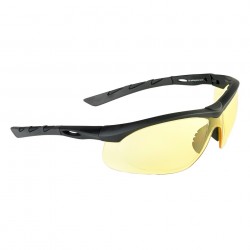 Lunettes de soleil "Lancer" verres jaunes et monture noire | Swiss Eye