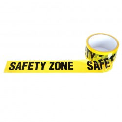 Ruban de délimitation de zone "Safety" 300 x 4,8 cm | 101 Inc