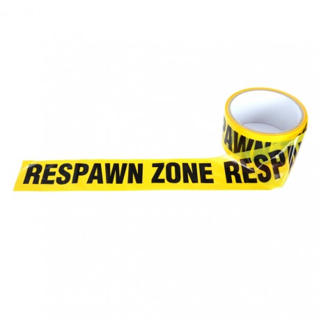 Ruban de délimitation de zone "Respawn zone" 300 x 4,8 cm | 101 Inc