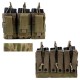 Poche tactique pour 6 chargeurs avec système molle camouflages ICC FG de la marque 101 Inc (359855)