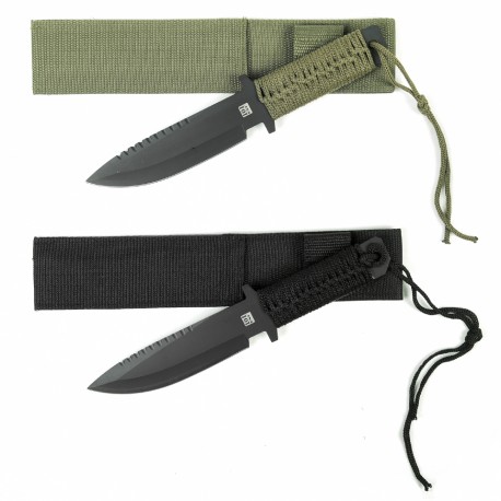 Couteau de combat "Recon" 10" - Différents coloris | 101 Inc