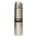 Bouteille thermos 1 litre en acier chrome