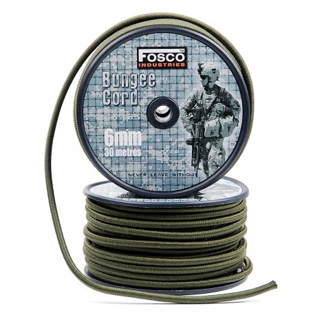 Corde OD élastique 6 mm x 30 mètres | Fosco