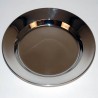 Assiette en acier