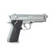 Réplique airsoft M92 FS chrome ressort | ASG