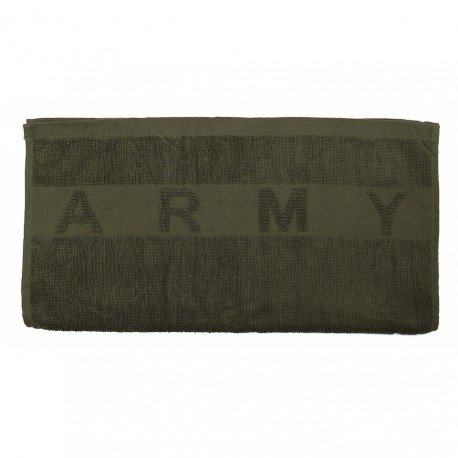 Serviette "Army" verte 100 x 50 cm | 101 Inc