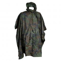 Poncho camouflage woodland | 101 Inc