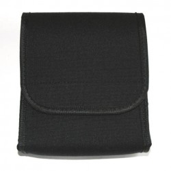 Pochette de documents noir 17 x 14 x 4 cm | 101 Inc