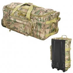 Sac de voyage avec roulettes "Trolley commando" 80 x 45 x 38 cm - Différents coloris et camouflages | 101 Inc