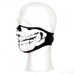 Masque néoprène demi skull 3D noir | 101 Inc