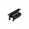 Rail tactique double pour type MP5 et G3