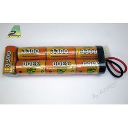 Batterie Ni-Mh 8,4 V - 3300 mAh, A2 Pro