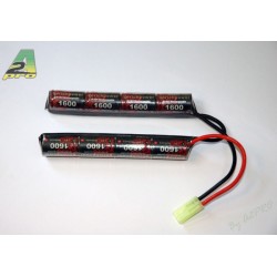 Batterie Ni-Mh 2 bâtons 9,6 V - 1600 mAh | A2 Pro