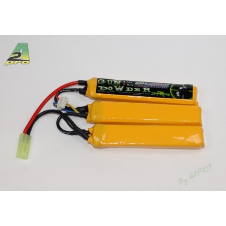 Batterie 3 sticks Li-Po 11,1 V - 2200 mAh, A2 Pro
