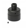 Adapteur silencieux noir pour MP9
