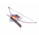 Arc fibre 130 cm 20-30 livres