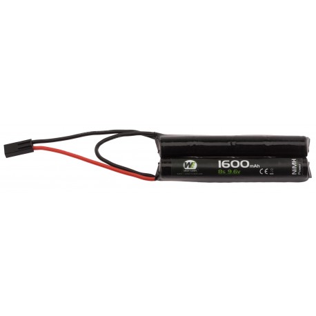 Batterie Ni-Mh 2 sticks 9,6 V - 1600 mAh | WE