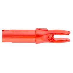 Encoche intérieure rouge pour flèche carbone ou fibre de verre, par 10 | Europ-Arm