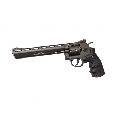 Airsoft - Réplique airsoft Dan Wesson 8'' anthracite CO2 non blow back de la marque ASG (17477)