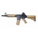 Airsoft - Réplique Colt M4 A1 CQB noir et tan, électrique non blow back | Cybergun