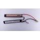 Batterie 2 sticks Li-Po 7,4 V - 1300 mAh