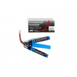 Batterie Li-Fe 3 sticks 9,9 V - 1400 mAh