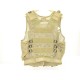 Gilet tactique tan avec ceinturon | DMoniac