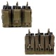 Poche tactique OD pour 6 chargeurs avec système molle de la marque 101 Inc (359855)