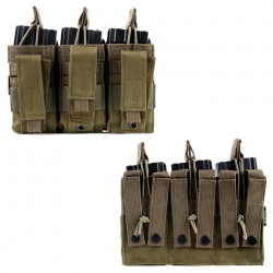 Poche tactique OD pour 6 chargeurs avec système molle de la marque 101 Inc (359855)