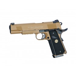 Réplique airsoft STI tac master tan CO2 blow back | ASG