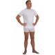 T-shirt respirant "Challenger" blanc | T.O.E