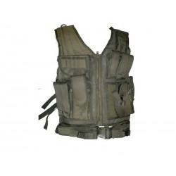 Gilet tactique OD avec ceinturon