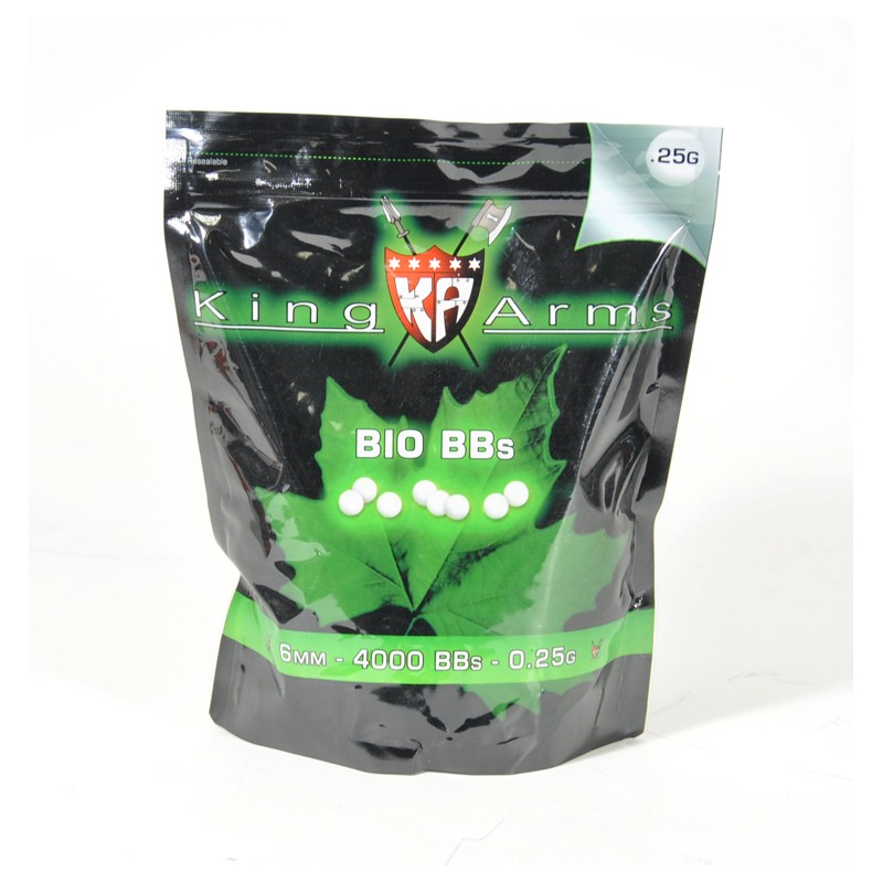 DR6, Bille airsoft bio 0.25 gramme en sachet de 1 kg