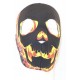 Masque néoprène intégral fire skull | DMoniac