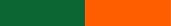 Vert et orange